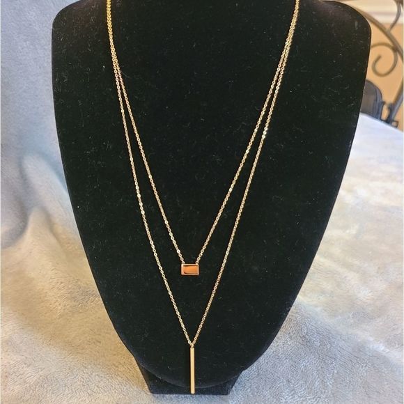 knotty knotty Jewelry Knotty Knottydoublestrand Gold Necklace